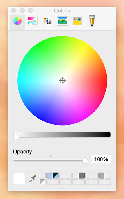 The system color picker.